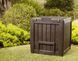 Компостер садовий Curver Eco Composter 340 л з основою, вентиляцією та кришкою, коричневий 231600 фото 4