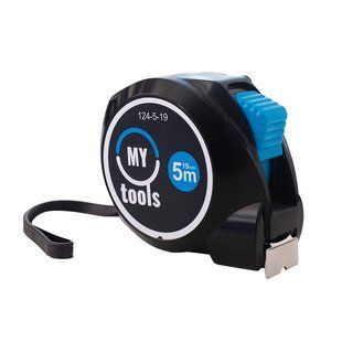 Рулетка вимірювальна MyTools Easy Plus 5м х 19мм (124-5-19) 124-5-19 фото